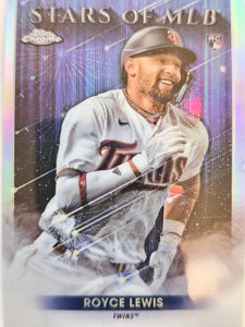 2022 Topps Update Baseball Stars of MLB Chrome Royce Lewis #SMLBC-84