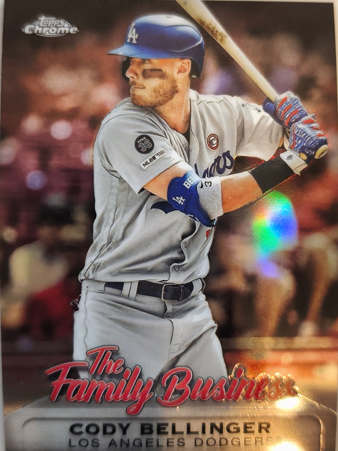 2019 Topps Chrome Update Baseball The Family Business Cody Bellinger #FBC-21