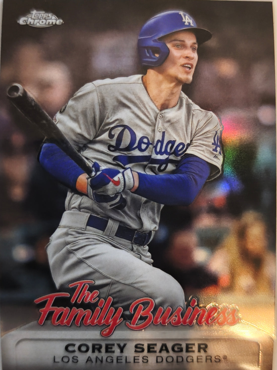 2019 Topps Update Baseball The Family Business Corey Seager #FB-17
