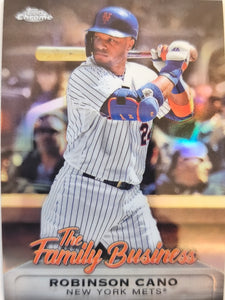 2019 Topps Chrome Update Baseball The Family Business Robinson Cano #FBC-20