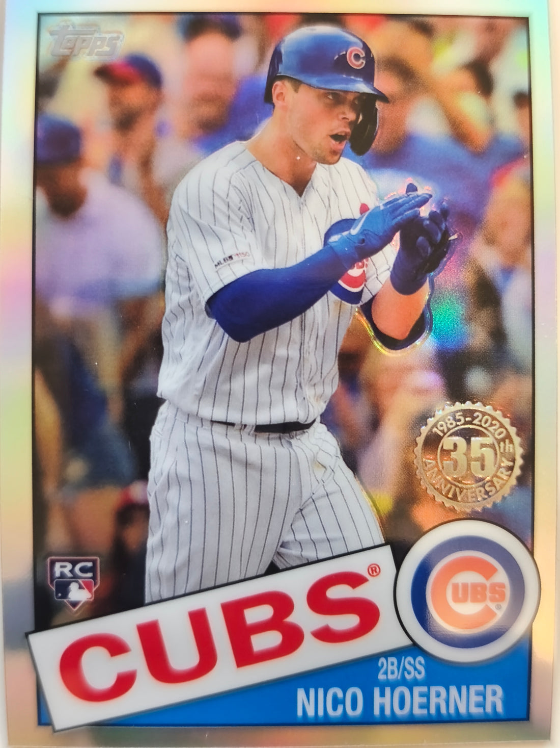 2020 Topps Chrome Baseball 1985 Topps Baseball Nico Hoerner #85TC-12