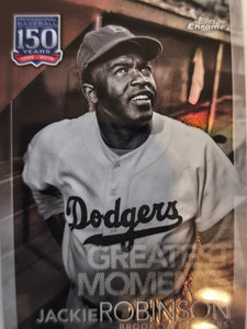 2019 Topps Chrome Update 150 Years of Professional Jackie Robinson #150C-17