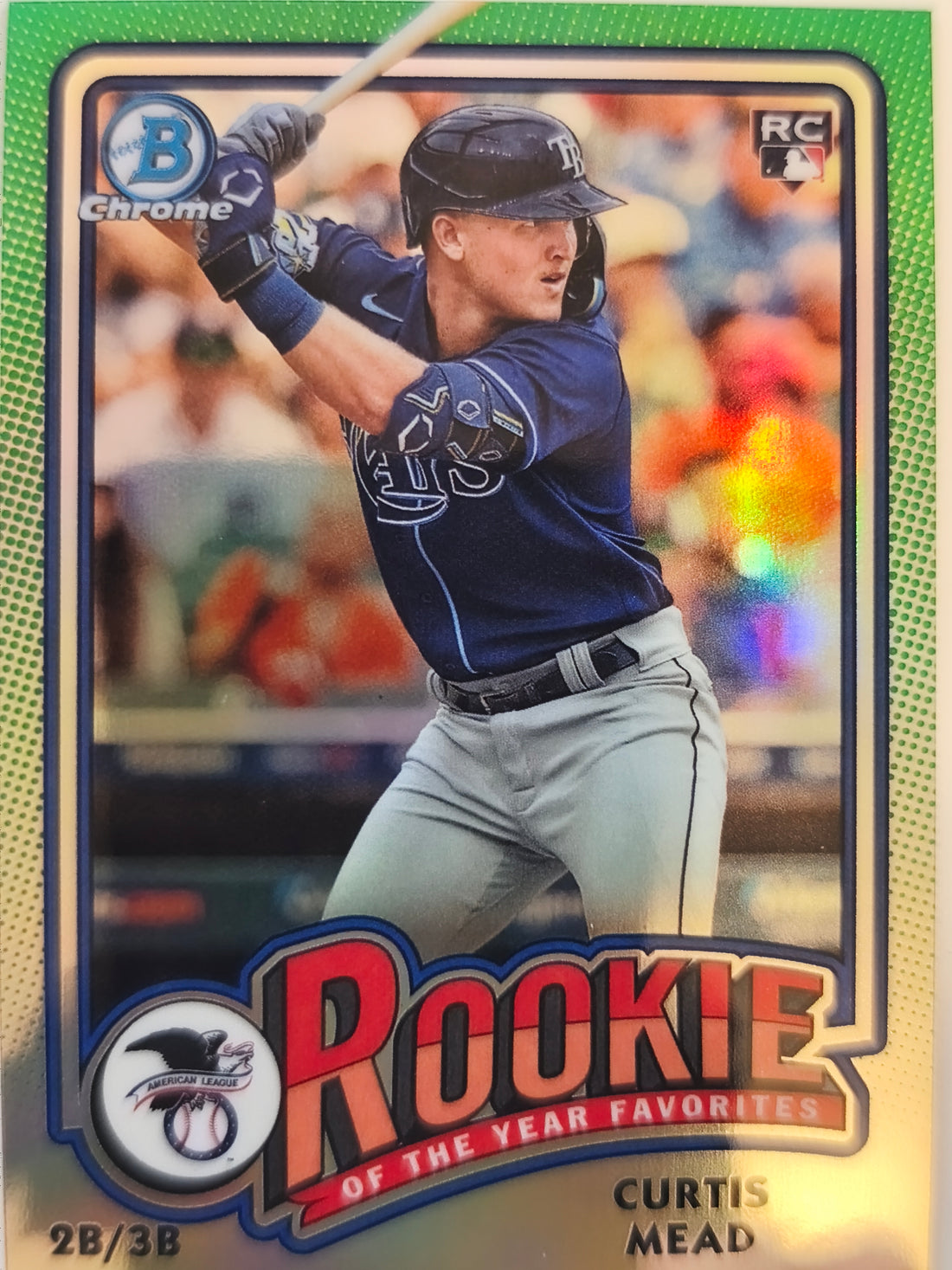 2024 Bowman Baseball Rookie of the Year Favorites Curtis Mead #ROY-10