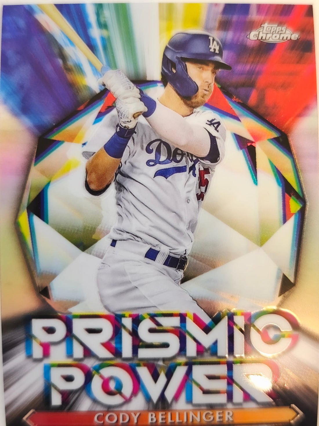 2021 Topps Chrome Baseball Prismic Power Cody Bellinger #PP-3