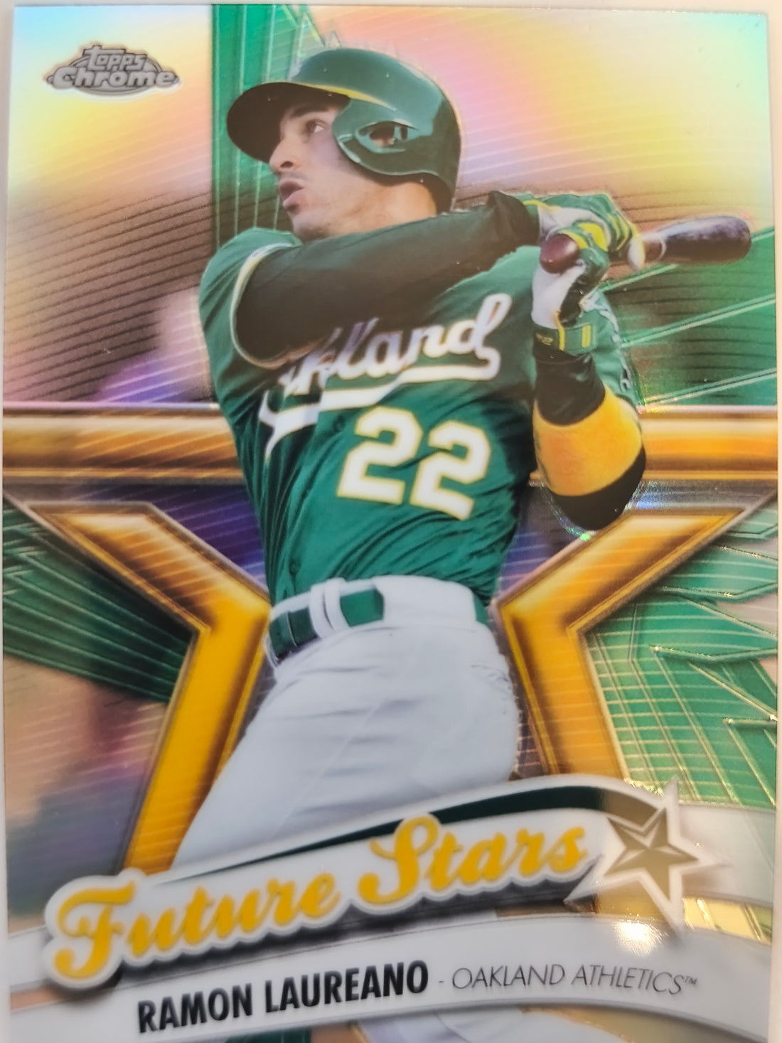 2020 Topps Chrome Baseball Future Stars Ramon Laureano #FS-14