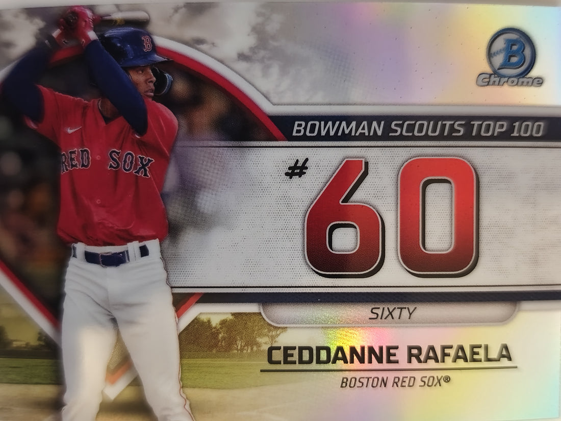 2023 Bowman Baseball Bowman Scouts Top 100 Ceddanne Rafaela #BTP-60