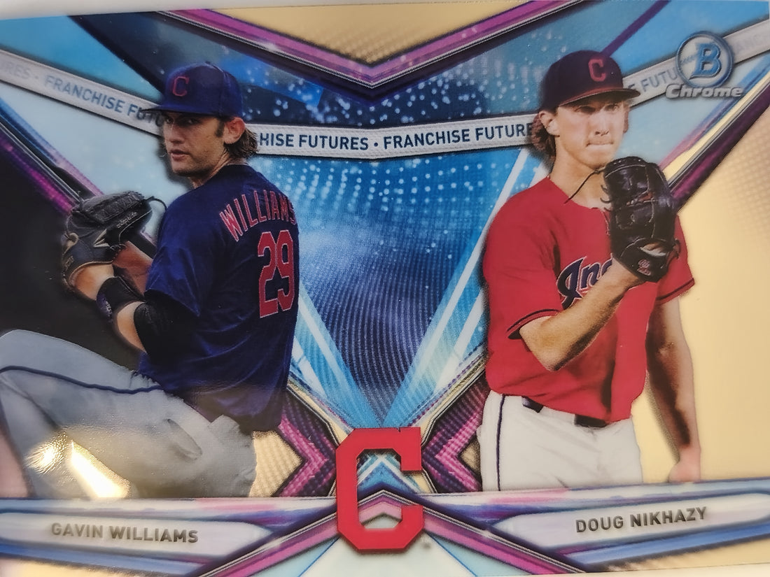 2021 Bowman Draft Franchise Futures Doug Nikhazy / Gavin Williams #FF-10