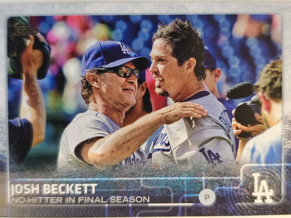 2015 Topps Baseball Josh Beckett #613