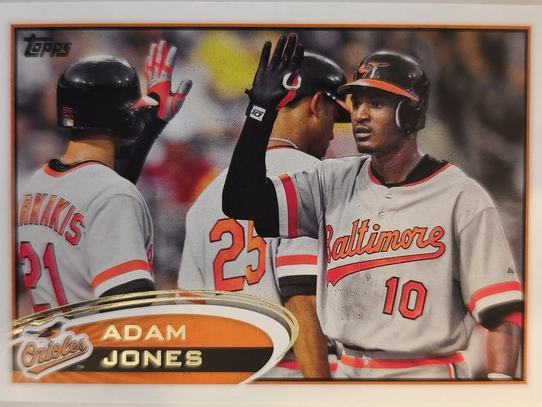 2012 Topps Baseball Adam Jones #125a