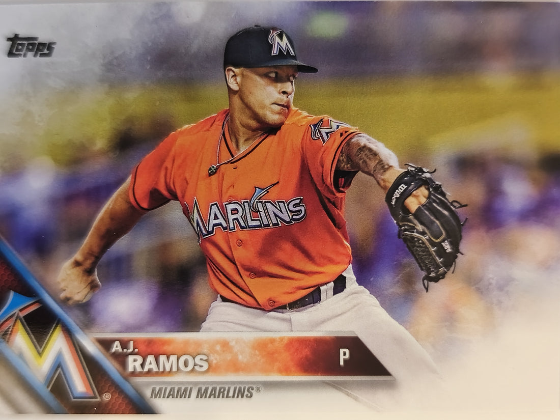 2016 Topps Baseball A.J. Ramos #42