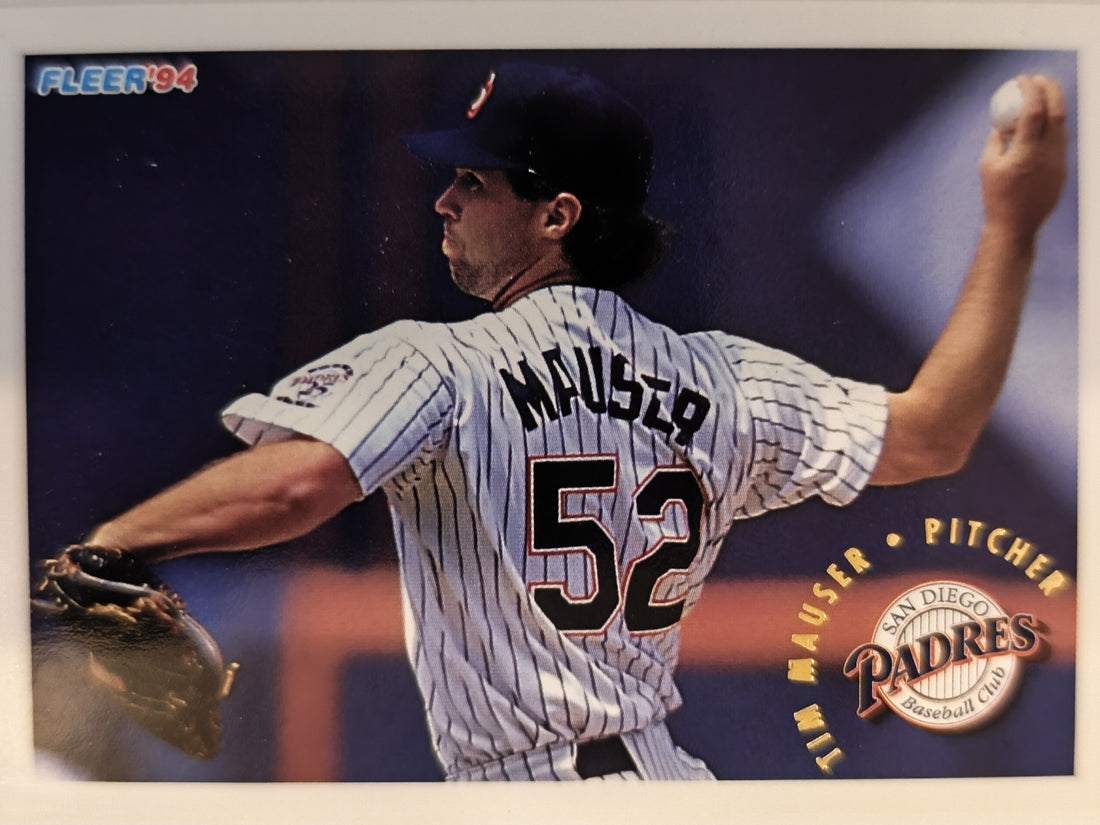 1994 Fleer Baseball Tim Mauser #670