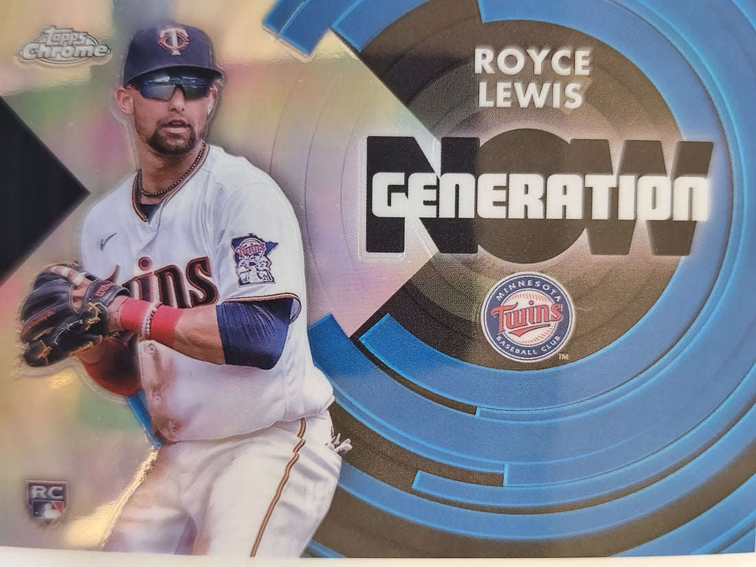 2022 Topps Chrome Update Baseball Generation Now Chrome Royce Lewis #GNC-12