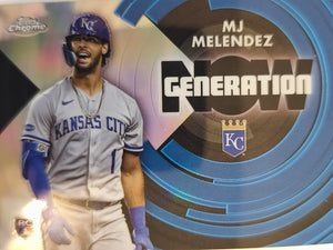 2022 Topps Update Baseball Generation Now MJ Melendez #GN-90