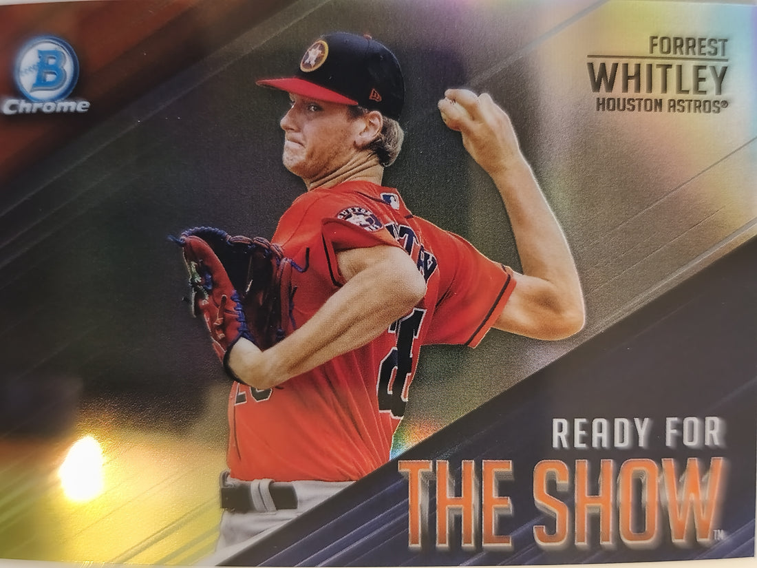 2019 Bowman Baseball Ready for the Show Forrest Whitley #RFTS-12