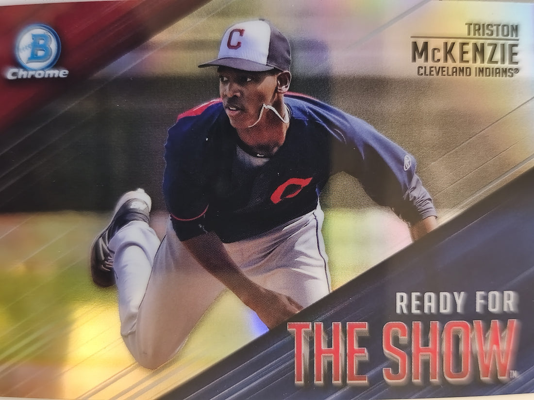 2019 Bowman Baseball Ready for the Show Triston McKenzie #RFTS-3