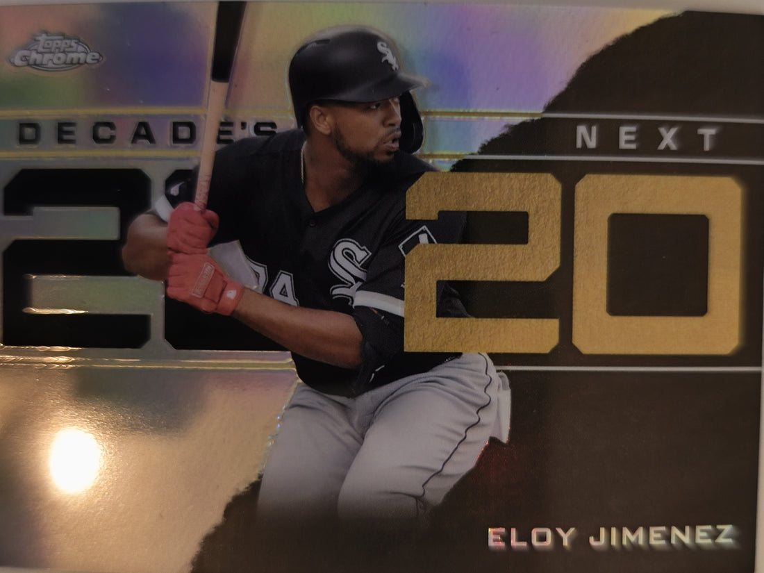 2020 Topps Chrome Update Baseball Decade's Next Eloy Jimenez #DNC-8