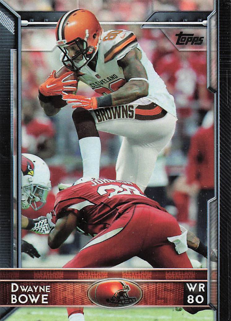 2015 Topps Football Dwayne Bowe #109