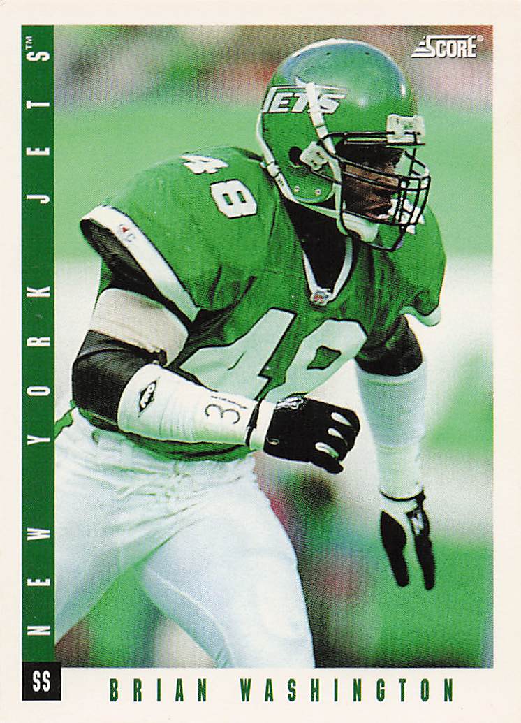 1993 Score Football Brian Washington #219