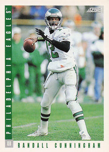 1993 Score Football Randall Cunningham #260