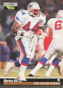 1995 Pro Line Football Marion Butts #216