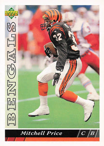 1993 Upper Deck Football Mitchell Price #336