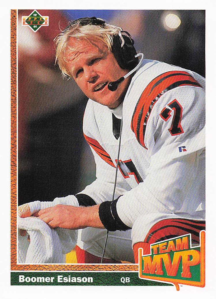 1991 Upper Deck Football Boomer Esiason #454