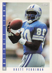 1993 Score Football Brett Perriman #41