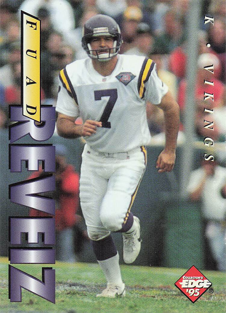 1995 Collector's Edge Football Fuad Reveiz #127