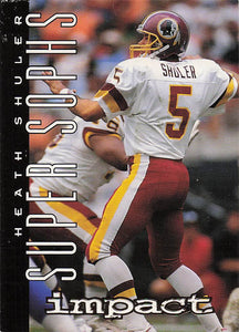 1995 SkyBox Impact Football Heath Shuler #164