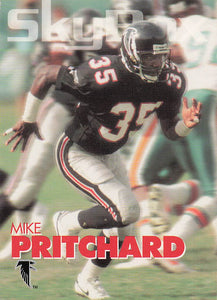 1993 SkyBox Impact Football Mike Pritchard #10