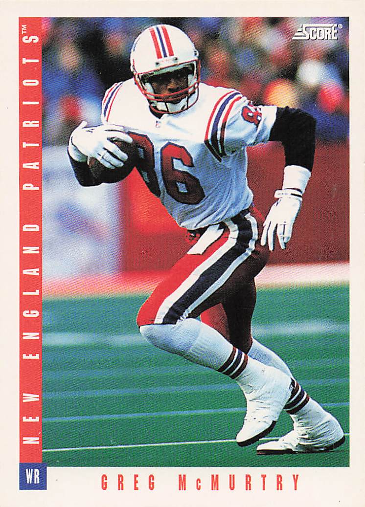 1993 Score Football Greg McMurtry #363