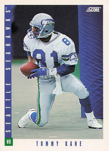 1993 Score Football Tommy Kane #124