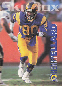 1993 SkyBox Impact Football Henry Ellard #166