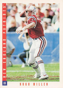 1993 Score Football Hugh Millen #109