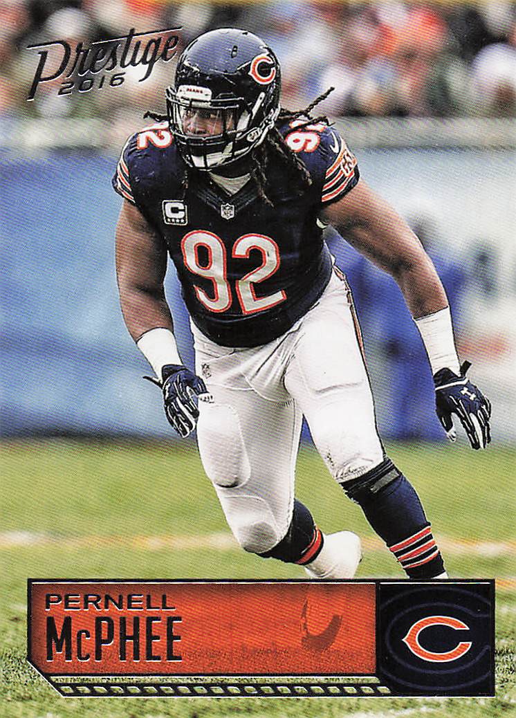 2016 Panini Prestige Football Pernell McPhee #37