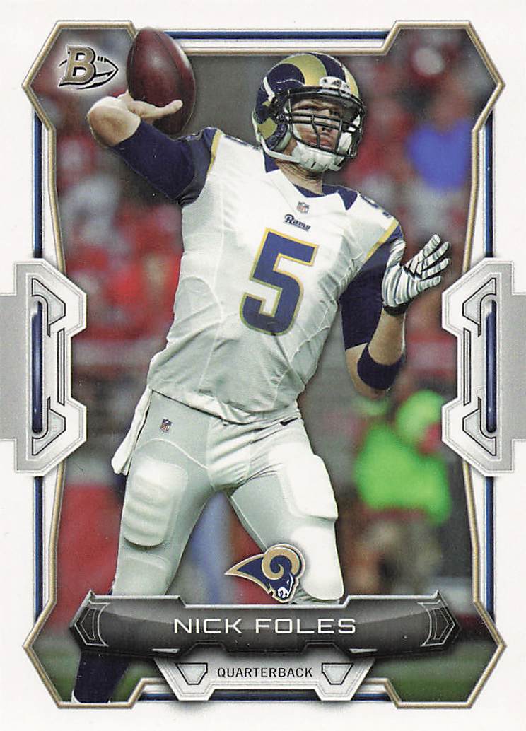 2015 Bowman Football Nick Foles #87