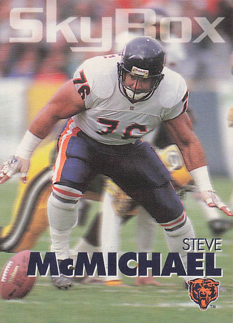 1993 SkyBox Impact Football Steve McMichael #38