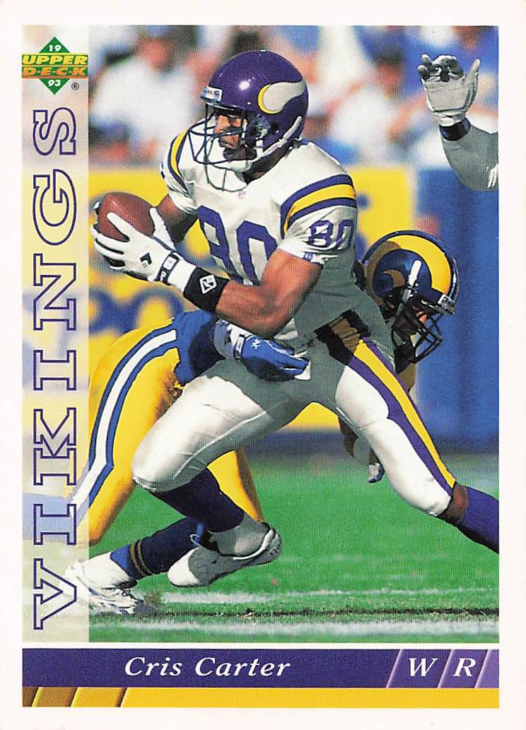 1993 Upper Deck Football Cris Carter #137