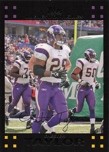 2007 Topps Football Chester Taylor #81