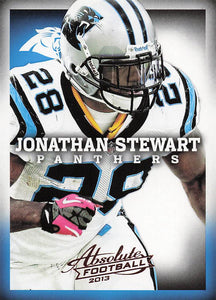 2013 Panini Absolute Football Retail Jonathan Stewart #17