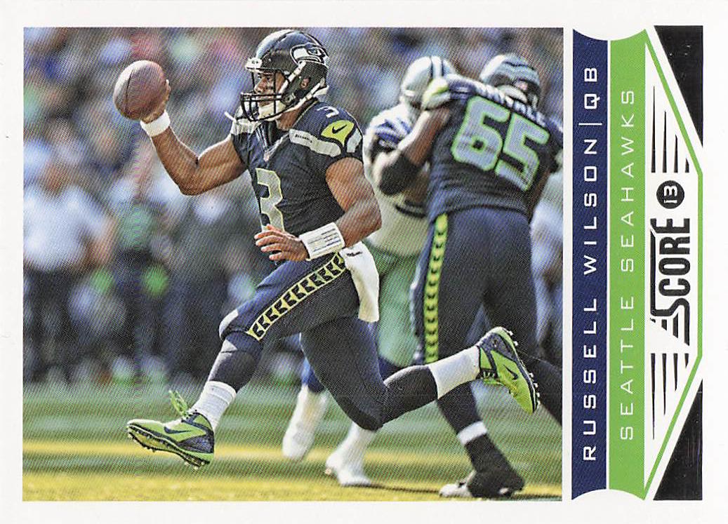 2013 Score Football Russell Wilson #193