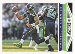 2013 Score Football Russell Wilson #193