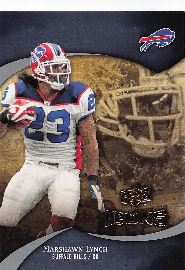 2009 Upper Deck Icons Football Marshawn Lynch #47