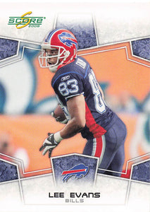 2008 Score Football Lee Evans #32