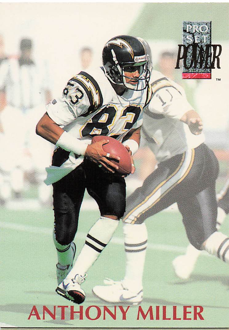 1992 Pro Set Power Football Anthony Miller #280