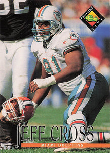 1994 Pro Line Live Football Jeff Cross #210