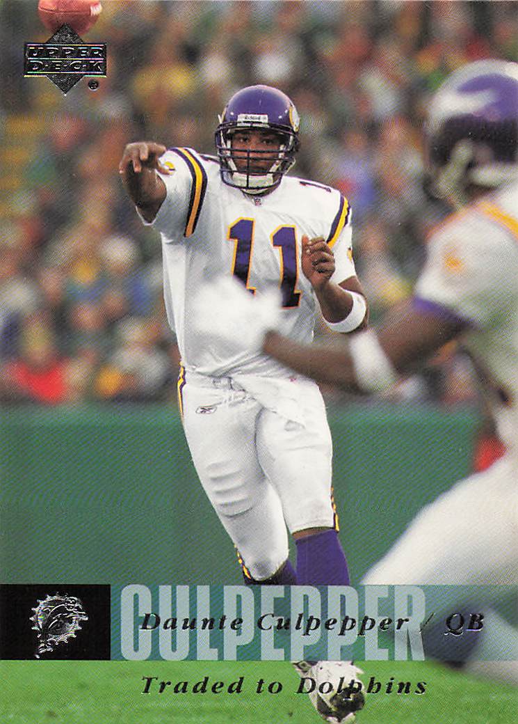 2006 Upper Deck Football Daunte Culpepper #101
