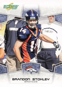 2008 Score Football Brandon Stokley #92