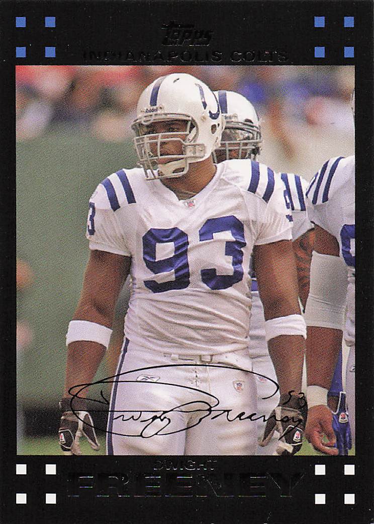 2007 Topps Football Dwight Freeney #257