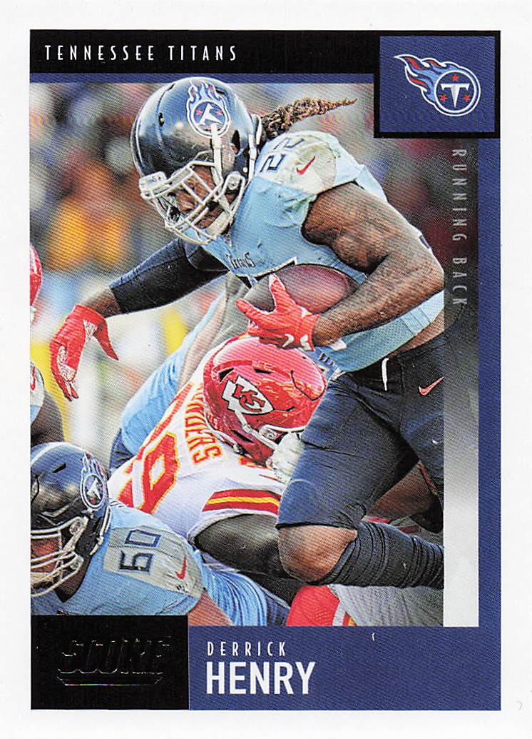 2020 Score Football Derrick Henry #119